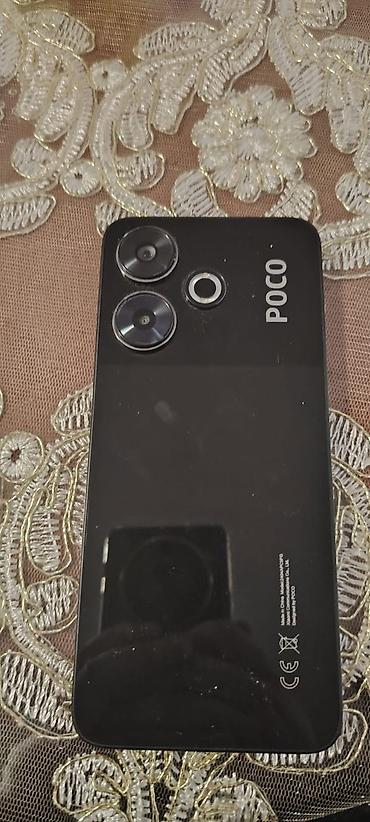 iphone xs max 512 gb: Poco M6, 128 GB, rəng - Qara, Barmaq izi — 2