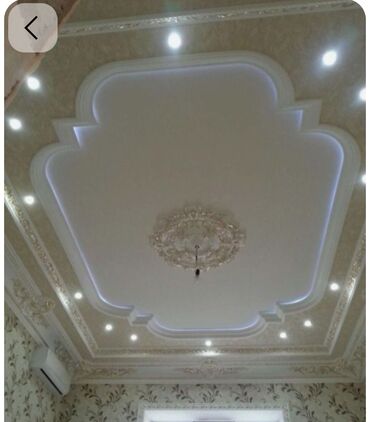 Tavan işləri: Alçıpan tavan və kafel-metlax işləri – dizayn və montaj - Alçıpan — 3