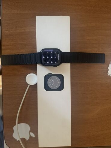 Smart saat, Apple, Sensor ekran, rəng - Qara