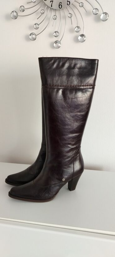 velicina 9 obuca: High boots, Stefano, 40