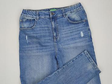body: Spodnie jeansowe, Benetton, 16 lat, 170, stan - Bardzo dobry — 1