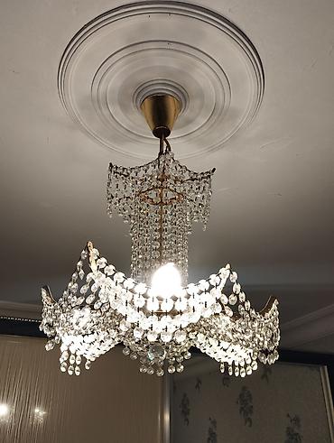 lyustur: Çılçıraq, 3 lampa, Xrustal — 2
