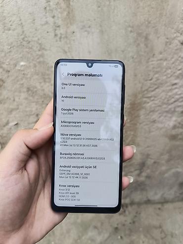 Samsung Galaxy A33 5G, 128 GB, rəng - Qara, İki sim kartlı lalafo.az -da Samsung Galaxy A33 5G, 128 GB, rəng - Qara, İki sim kartlı