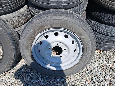 maşın cexollari: Niva zapasqasi Cordiant 185/75 R16C təkər və polad disk komplekti - — 1