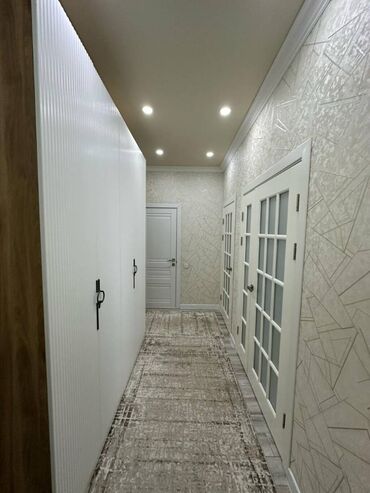 квартира курчатова: 2 бөлмө, 70 кв. м, Элитка, 10 кабат, Евроремонт