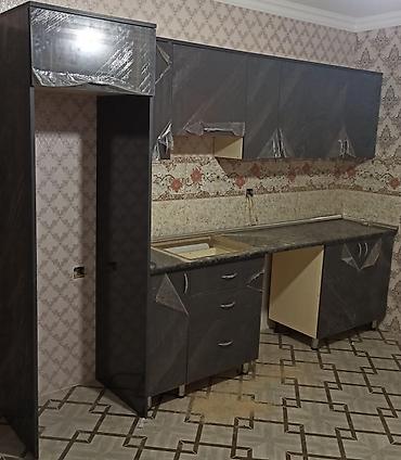 Sifarişlə mətbəx mebeli: Sifarişlə mətbəx dəsti, Özü çəkən petlələr, Mat laminat, Kredit yoxdur, Pulsuz çatdırılma, Rayonlara çatdırılma — 8