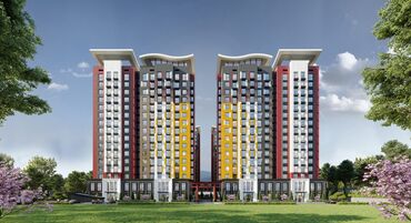 продажа квартир в бишкеке в рассрочку: 1 комната, 47 м², Индивидуалка, 8 этаж, ПСО (под самоотделку)
