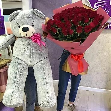 Игрушки: Большой мишки размер 2мр продаётся. Хороший ручной качество супер — 26