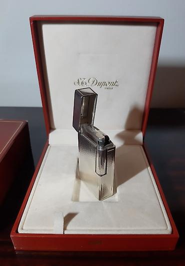 Upaljači i prateća oprema: S. T. Dupont Briquet Ligne 1  GM GRAIN D'ORGE Original Made in Paris — 4