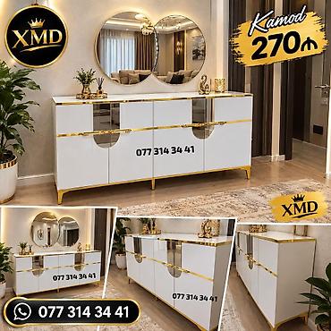 guzg: Kamod – 270₼ - Rəng və üslub: Parlaq ağ korpus, qızılı detallar və — 1