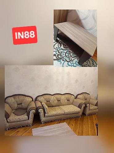 Divan ve kreslo jurnal masa ile birlikde tecili olaraq satilir 180 lalafo.az -da Divan ve kreslo jurnal masa ile birlikde tecili olaraq satilir 180