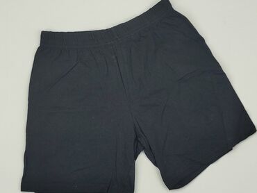 spodnie chino czarne: Shorts, H&M, 10 years, 134/140, condition - Very good