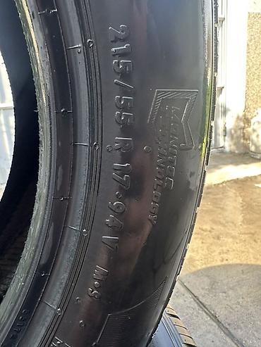 Шиналар жана дисктер: Комплект легковых шин 215/55 R17 94V M+S Вся сезонка 3 штуки по — 1