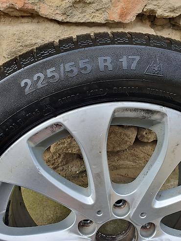 şam disk 17: Mercedes E class diski 4 ədəd R17 boltu yoxdu — 5