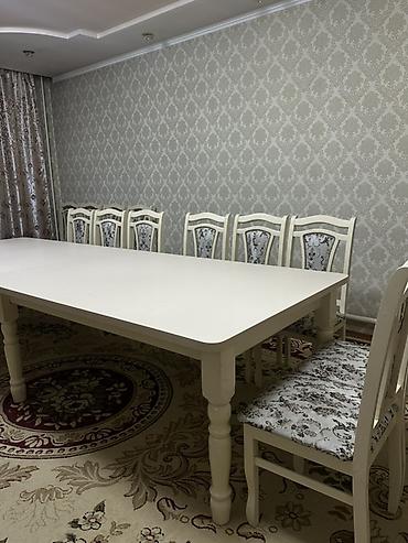 Столы и стулья для зала: Стол и стул для зала, Б/у, Платная доставка, Самовывоз, цвет - Бежевый — 11