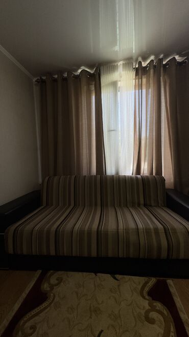 мебель спалный: Диван-кровать, цвет - Коричневый, Б/у