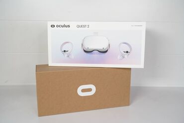 virtual reallıq eynəkləri: Oculus Quest 2 Virtual Reality Headset 128 GB VR eynek qutusunda