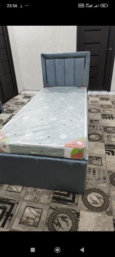 Двуспальные кровати: Двуспальная кровать, С ящиком для хранения, длина - 200 см — 19