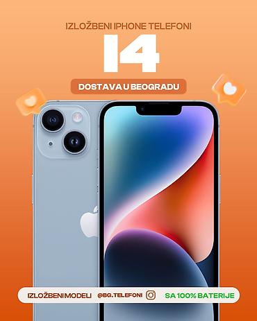 📱 IZLOŽBENI iPHONE TELEFONI – POTPUNO NOVI U SVIM BOJAMA! 🍎 U ponudi