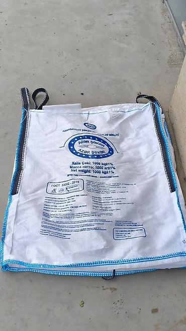 Çantalar: Azər Şəkər brendinə məxsus iri həcmli polipropilen “big-bag” kisə — 1