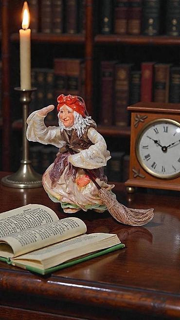 Подарки и сувениры: Баба Яга — подвесная игрушка ручной работы | интерьерный декор — 10