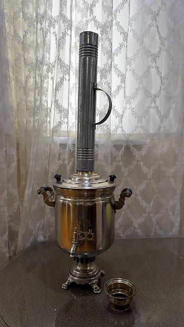samovar ucuz qiymete: Od samavari satılır. 7 lt. qiyməti 350 manat heç bir prablemi — 5