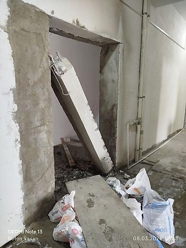 Beton işləri: Beton kəsən beton deşən betonlarin i̇stənilən ölçüdə vəi̇stənilən — 8