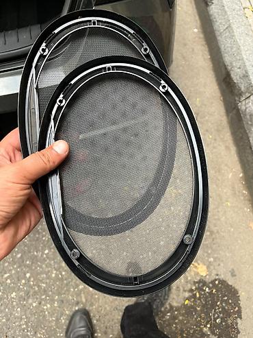 Dinamiklər və sabvuferlər: Pioneer akustik qəfəsləri (qril) – 6x9 düym oval dinamiklər üçün cüt — 2