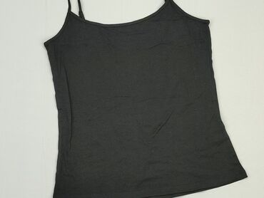 czarne luźne t shirty: T-shirt, Primark, L, stan - Dobry