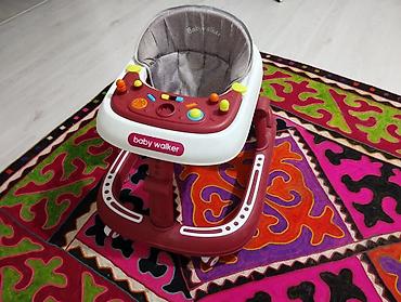 kinder stranger things: Детские ходунки Baby 1500 сом. Walker - Цвет: бордово-белые — 3