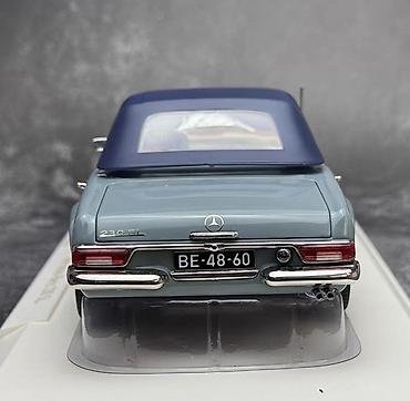mini mercedes: Məhsul: Norev 1:18 Mercedes‑Benz 230 SL (W113 “Pagoda”) – diecast — 7