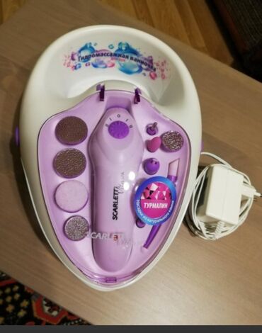 Arıqlama aparatları: Scarlett Vita Spa hidromassajlı manikür seti – əl üçün mini vanna və