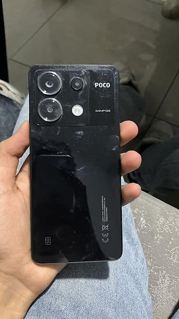 kamera temiri: Poco X6, 256 GB, rəng - Qara, Sensor — 2