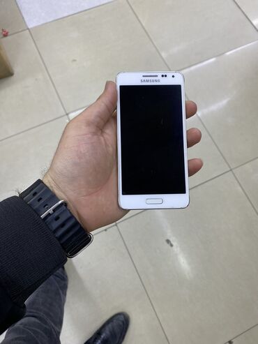 samsung h: Samsung Galaxy Alpha, 32 GB, rəng - Ağ, Sensor, Barmaq izi