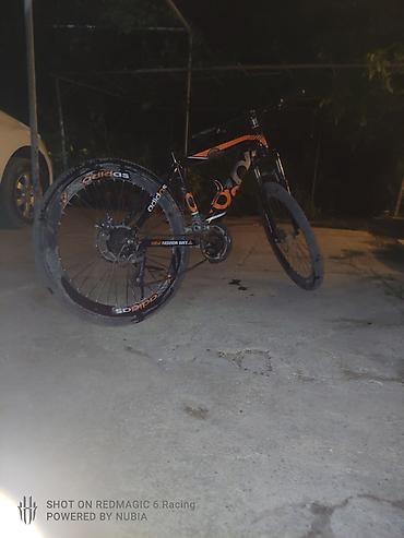 canyon velosiped: Dağ velosipedi – 26" təkər, disk əyləclər, sürətlər.10 AZN LIQ — 5