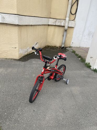 üç tekerli velosiped: İşlənmiş Dörd təkərli Uşaq velosipedi 16", Ünvandan götürmə, Ödənişli çatdırılma