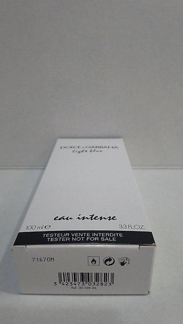 Parfemi: DOLCE& GABBANA LIGHT BLUE EAU INTENSE EDP100ML TSTR | — 4