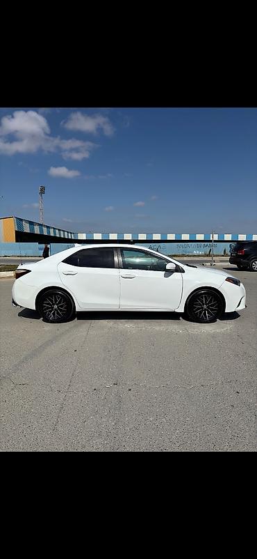corolla 2006: Toyota Corolla, ağ rəng,sedan gövdə. I - Nömrə nişanı: 99-KY-573 — 7