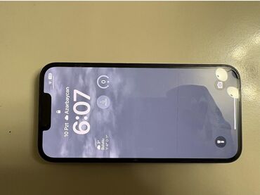aple 14: IPhone 14, 128 GB, Midnight, Sənədlərlə, Face ID