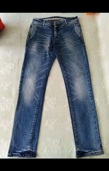 джинсы широкие: Джинсы M (EU 38), цвет - Синий
