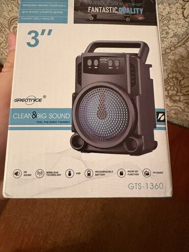 Dinamiklər və kolonkalar: Yeni Kolonka, Növ - Portativ, rəng - Qara — 6