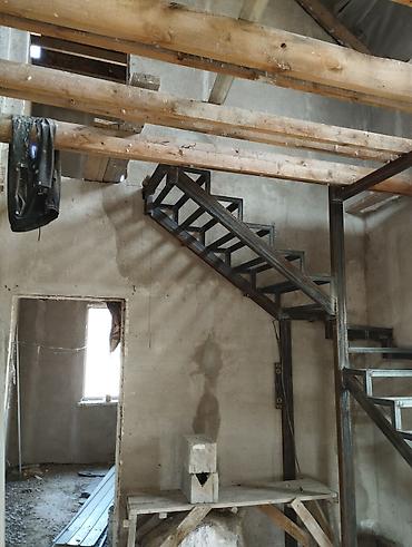 Обшивка лестниц: Каркас жасайбыз — 6