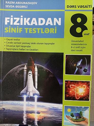 şahmat satışı: Satılır: 3 adda tədris vəsaiti və test toplusu 1) Fizikadan sinif — 1