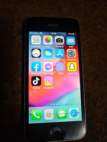 Apple iPhone: Apple iPhone 5S – 4.0" Retina ekran, Touch ID Telefon je potpuno — 1