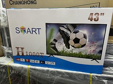 Телевизоры: Телевизоры Samsung 43 дюймовый 102 см диагональ с интернетом!! Низкая — 21