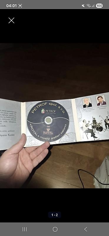dvd r: PETROF “ROYAL” musiqi alətləri salonu – CD albomu - Nəşr: PETROF — 1