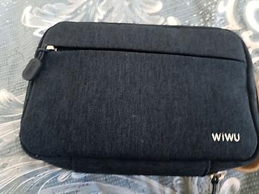 notebook canta: WİWU Alpha Tech Pouch - Brend: WiWU - Rəng: tünd boz (dark grey) - — 1
