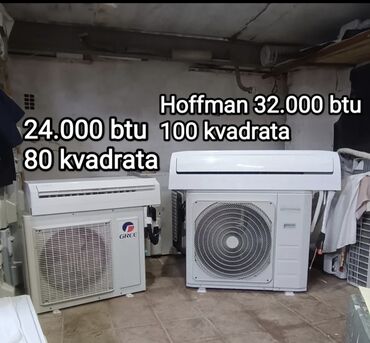 Kondisioner Hoffmann, İşlənmiş, 100-dən çox kv. m