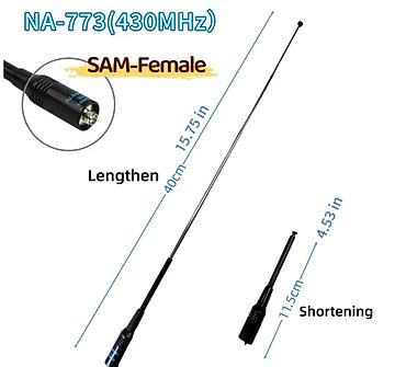 samsung galaxy note 21: Антенна Nagoya NA-771 (двухдиапазонная для портативных раций) - Тип — 9