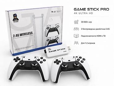 консоль игровая: Game Stick Pro 4K Ultra HD — компактная ретро-приставка в формате — 1